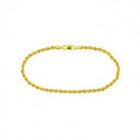 Pulsera Cordón Singapur Oro Callie.