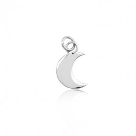 Abalorio Plata Luna Charm
