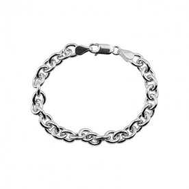 Pulsera Eslabón Plata Link