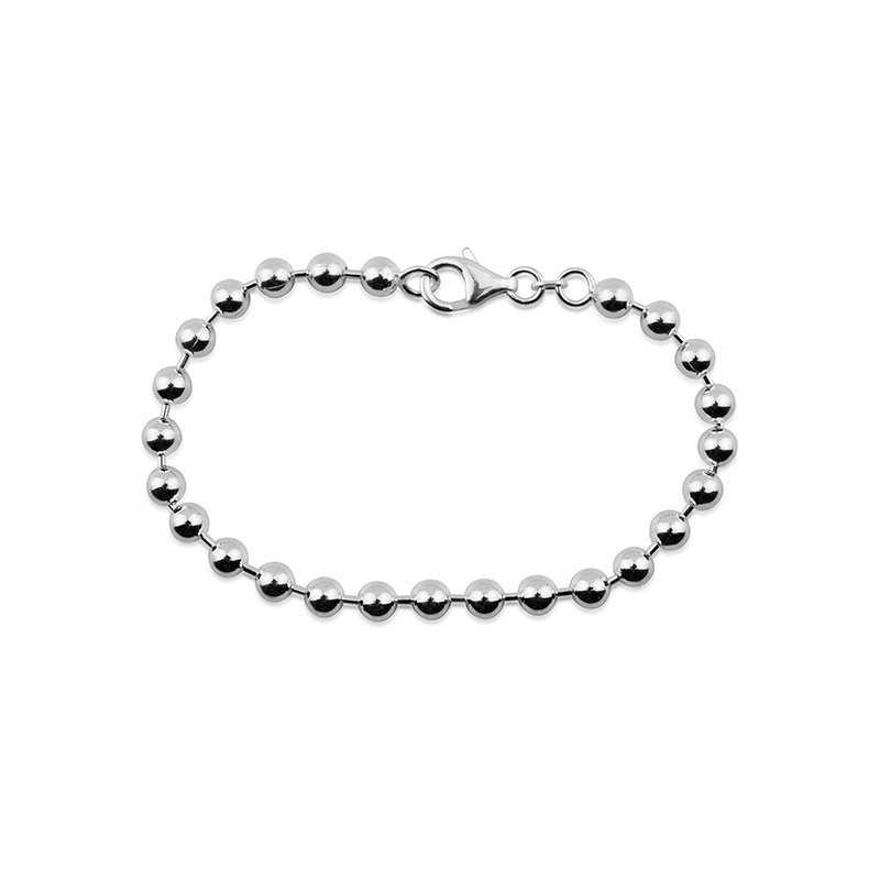 Pulsera Bolas Plata Ball