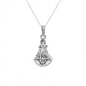 Colgante Plata Virgen Del Pilar Trinity