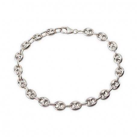 Pulsera Calabrote Plata Sentinel | OFERTA EN PLATA | Joyerías Aresso