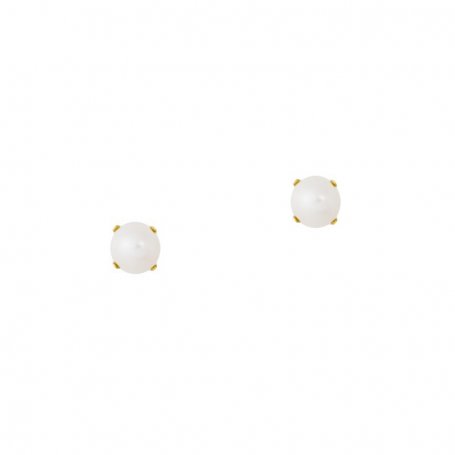 Pendiente Garra Perlas Oro Classic