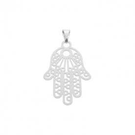 Colgante Plata Mano de Fátima Relic | EN OFERTA | Joyerías ARESSO