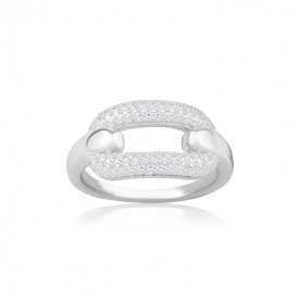 Sortija Plata Circonitas Davies