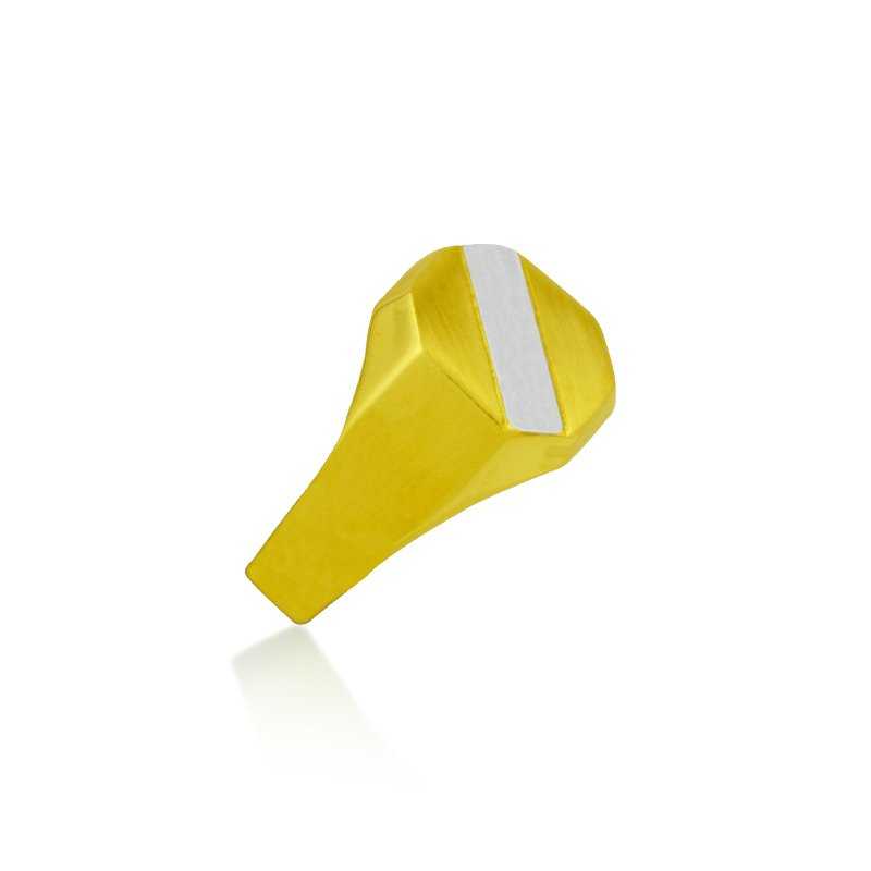 Sello Cadete Oro Bicolor Stripe | EN OFERTA | Joyerías ARESSO