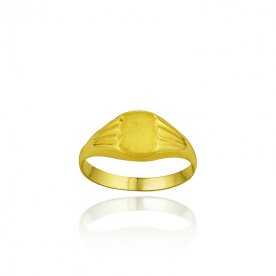 Sello Cadete Oro Realzado 9k Claw | CON DESCUENTO | Joyerías ARESSO