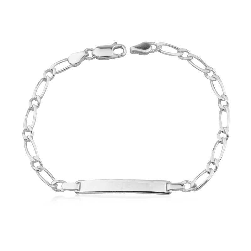 Pulsera Plata Esclava Eslabón Uno Uno Alda