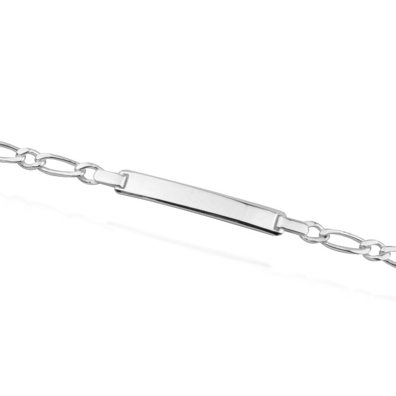 Pulsera Plata Esclava Eslabón Uno Uno Alda