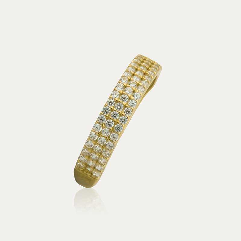 Sortija en Oro con Circonitas Cantón