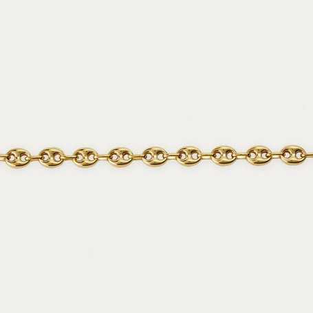 Pulsera Calabrote Oro 9k Montreal | ENVÍO GRATIS | Joyerías ARESSO