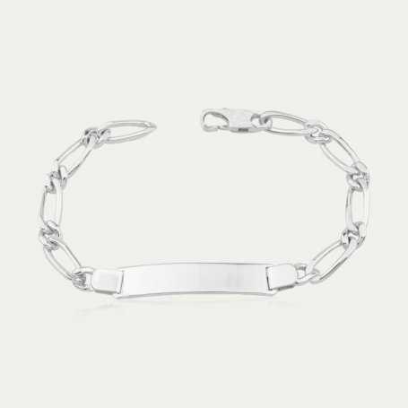 Pulsera Chapa Plata Uno Uno Artekale | DESCUENTO | Joyerías ARESSO