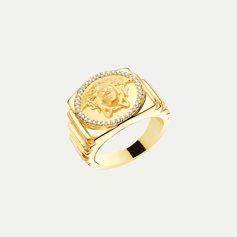 Sortija Oro Medusa Circonitas Danae zoom