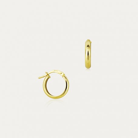 Pendientes Oro Media Caña Reims | OFERTA EN ORO | Joyerías ARESSO