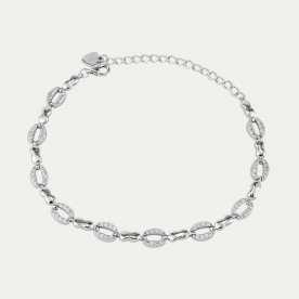 Pulsera de Plata con Circonitas Colombia