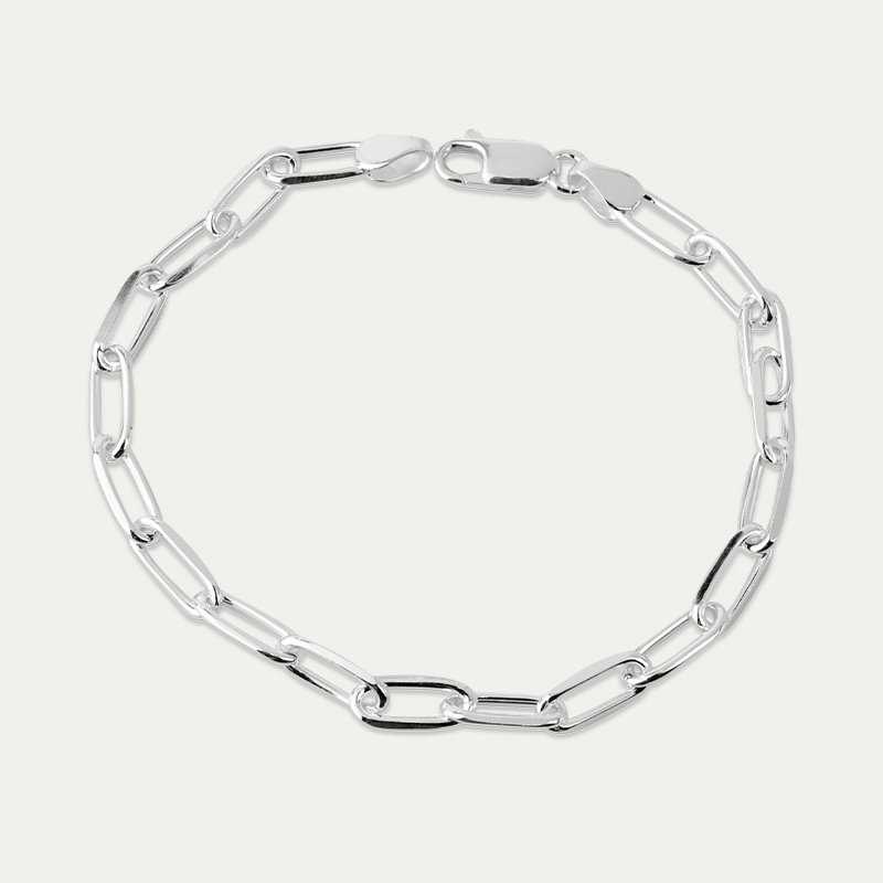 Pulsera Plata Eslabón Akranes