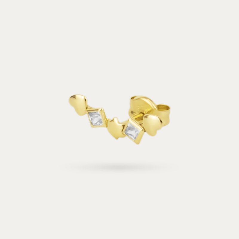 Piercing Oro 9k Cleo con Motivos