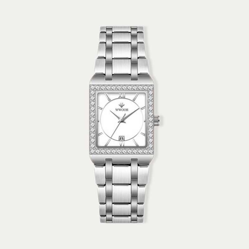 Reloj Mujer Acero Blanco Shopie
