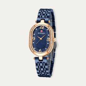 Reloj Mujer Acero Azul con Circonitas Radiance