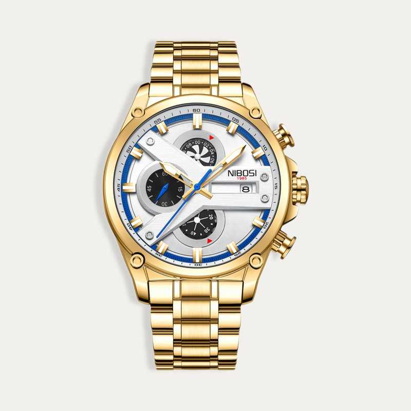 Reloj Nibosi Dorado Posh