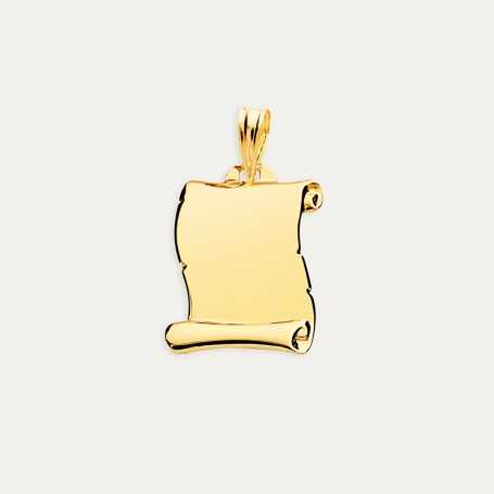 Chapa Pergamino Oro 9k Nilo | OFERTA