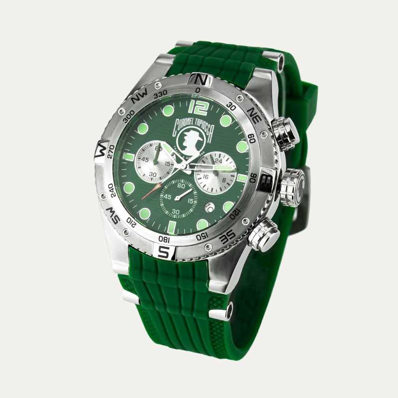 Reloj Coronel Tapioca Verde Acero Classic