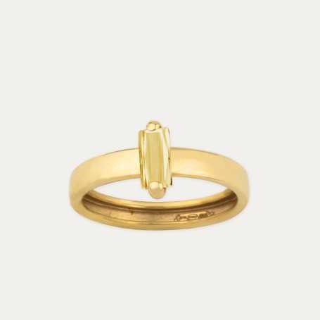 Anillo Oro 9k Piedra Color Affetto | Joyerías ARESSO