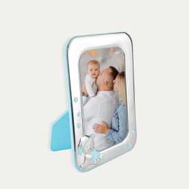 Marco Infantil Plata 13x18 Oso Azul Split | Joyerías ARESSO