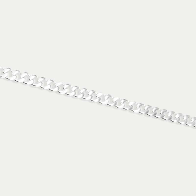 Pulsera Plata Barbada Sintra | Joyerías ARESSO - SIGLO XXI