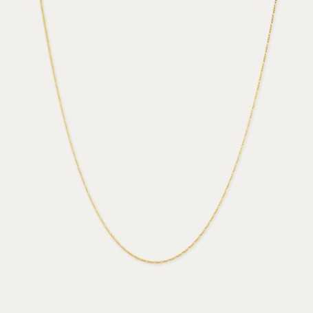 Cadena Oro 9k Eslabón 3x1 Balvi