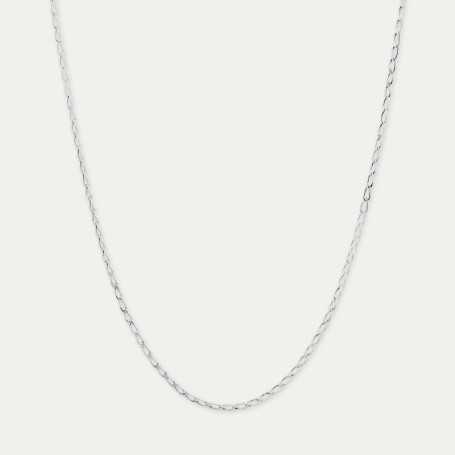 Cadena Plata Eslabón Fígaro Alive Joyería Aresso