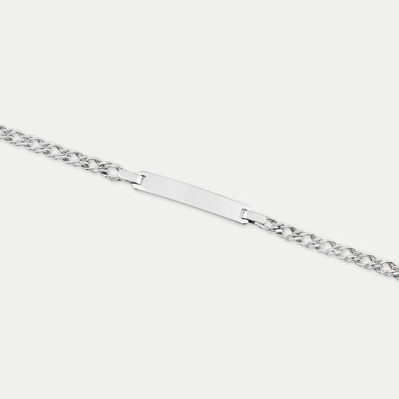 Pulsera Plata Eslabón Hungarina Steed Zoom