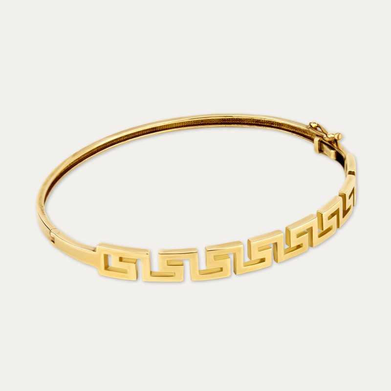 Pulsera Oro 9k Versace Total Yellow