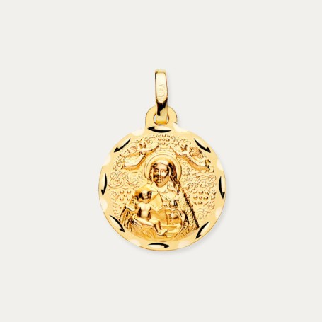 Medalla Oro Virgen Rocio Marshe Reverso