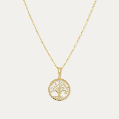 Collar Oro Árbol de la Vida Kio
