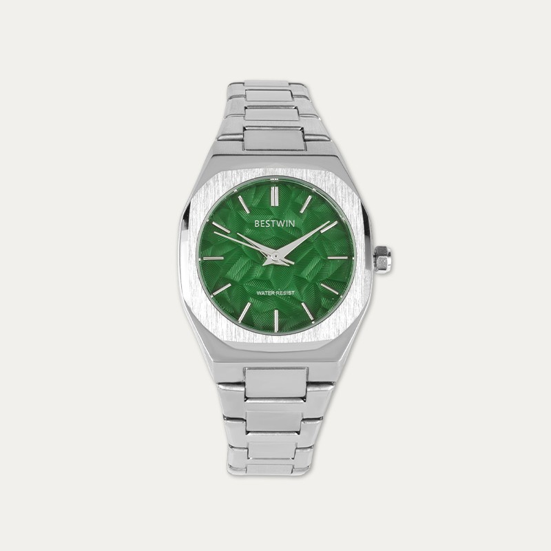 Reloj Acero Mujer Verde