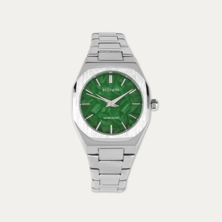 Reloj Acero Mujer Verde