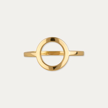 Anillo Oro Aro Brillo Particles