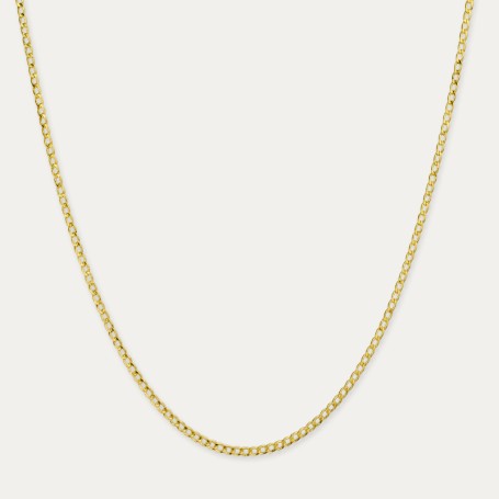 Cadena Oro Eslabón Barbado Kubu