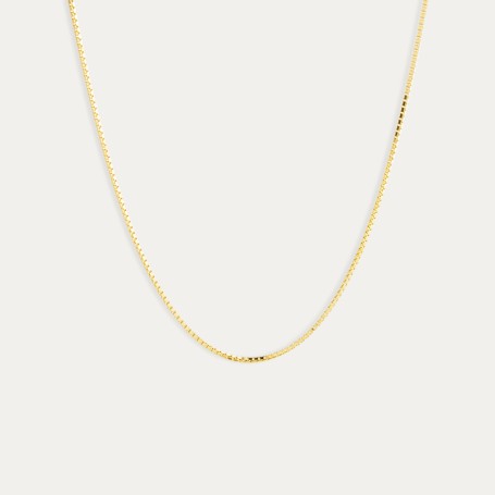 Cadena de Oro 9k Veneciana San Marco