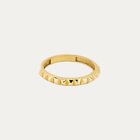Anillo Oro Spikes