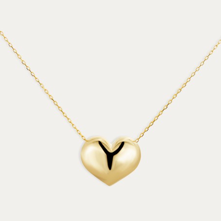 Gargantilla Oro Corazón Minimalista