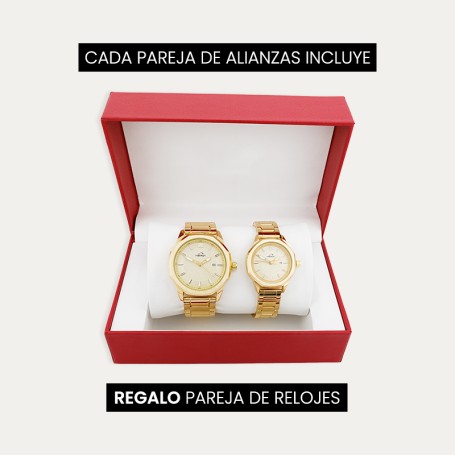 Alianza De Boda Oro Amarillo Oro Blanco MOD283