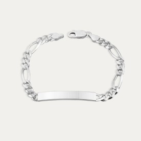 Pulsera Chapa Plata Tres Por Uno Sharp