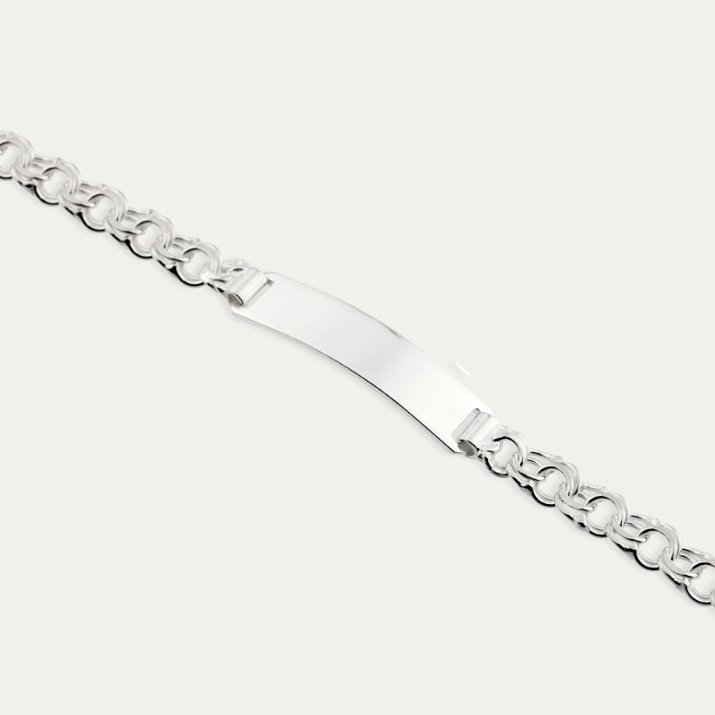 Pulsera Plata Chapa Hungarina Paul zoom