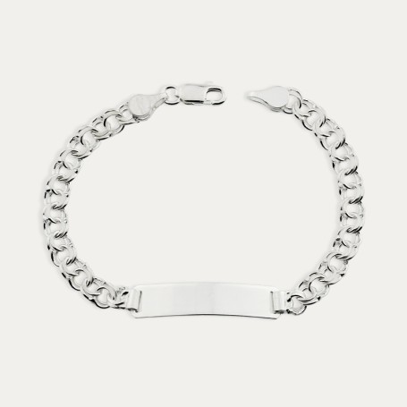 Pulsera Plata Chapa Hungarina Paul