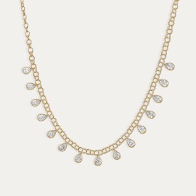 Gargantilla Oro Hungarina Circonitas Dini