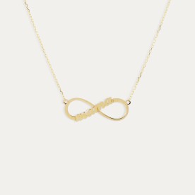 Collar Oro 9k Infinito Mamá Dawson