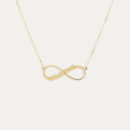 Collar Oro 9k Infinito Mamá Dawson