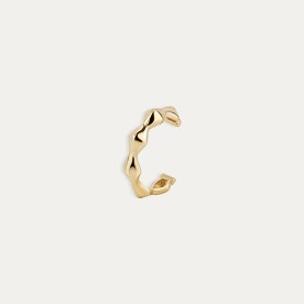 Pendiente Bambú Ear Cuff Oro 9k Sunset